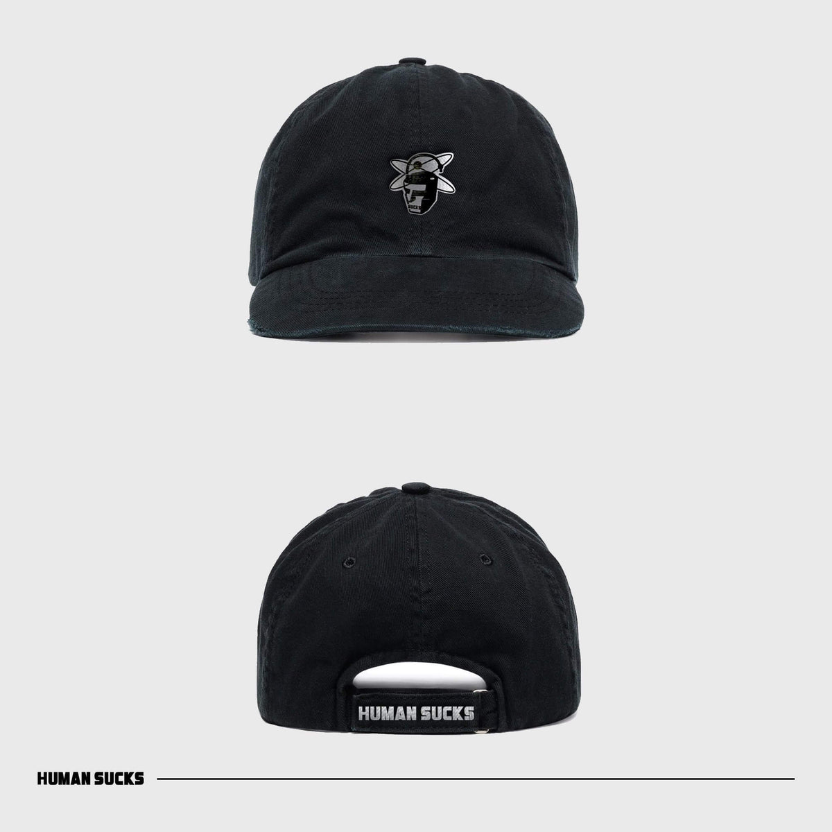 HUMAN SUCKS Visor Hat
