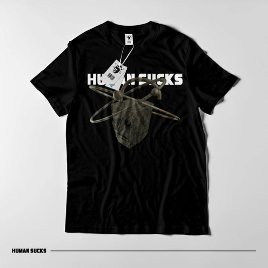 HUMAN SUCKS Oversize T Shirt